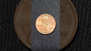 Coin Roll Hunting  1991 Split Plate Doubling Reverse US Lincoln Memorial Cent Found 29SEP2024 [upl. by Nyrrek]