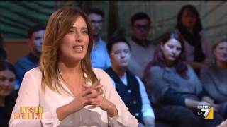 Le Invasioni Barbariche  Boschi Berlusconi mi disse troppo bella per essere comunista [upl. by Neda]