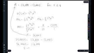 Managerial Economics 35 PrincipalAgent Problem with Combined Compensation Example [upl. by Alikahs]