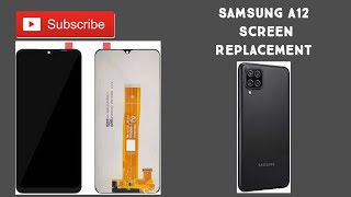 Samsung A12 screen replacement [upl. by Kathryne890]