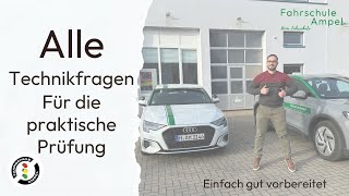 Deine Prüfungsvorbereitung  Alle Technikfragen für die praktische Prüfung [upl. by Solraced]