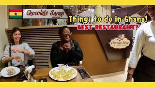 Best Restaurants in Accra  Things to do in Accra Ghana  Detty December Ghana 🇬🇭 Ep 92 [upl. by Jarrow235]