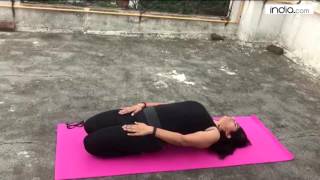 nternational Yoga Day 2017 Video Tutorial of Supta Vajrasana [upl. by Avilla58]