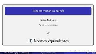 EVN 5 Normes équivalentes [upl. by Coffin]