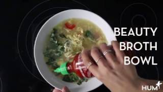 Beauty Broth Bowl Recipe With Soupure [upl. by Jamaal]