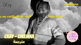 CKay  Emiliana Lyrics  مترجمة [upl. by Mccomb]