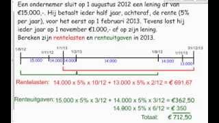 Rente berekenen met tijdlijn [upl. by Nnek]