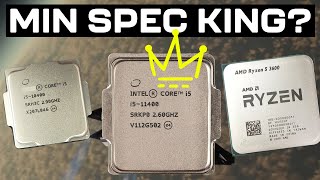 i5 11400 vs i5 10400 vs Ryzen 3600  Star Citizen [upl. by Karlyn]