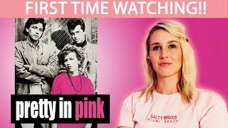 PRETTY IN PINK 1986  FIRST TIME WATCHING  MOVIE REACTION [upl. by Aicatsana577]