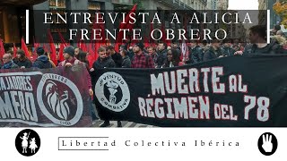 Entrevista a Alicia de Frente Obrero [upl. by Follmer]