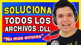 Cómo Solucionar TODOS LOS ERRORES de ARCHIVOS DLL FALTANTES Windows 788110  6432 BITS 2021 [upl. by Ahsener]