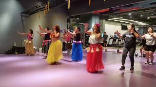 Polynesian dance fitness with coach Lito [upl. by Norved]