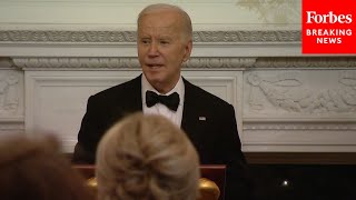 Politics Has Got To Be Better Biden Speaks To Governors At White House Black Tie Event [upl. by Halliday]