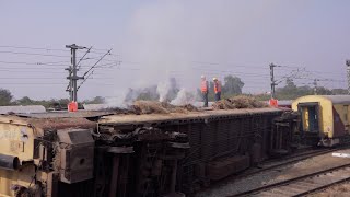 Railway Mock Drill Bathinda  NDRF Rescue Operation  Indian Railways Safety Exercise [upl. by Nabroc672]