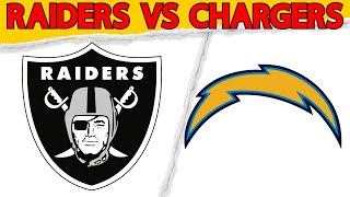 Las Vegas Raiders vs Los Angeles Chargers Post Game Show  NFL Week 1  Ep262 [upl. by Annaitsirhc]