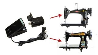 How a Clutch Sewing Machine Motor Works [upl. by Notyalc100]