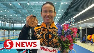 Pandelela installed as national unity icon Dewan Rakyat told [upl. by Leumhs711]