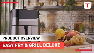 Discover the 2in1 Air Fryer Air Fry and Grill  Tefal Easy Fry amp Grill Deluxe EY505D [upl. by Onailerua]