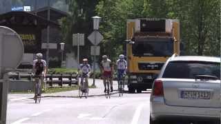 Radfahren auf der Straße im Ötztal [upl. by Mona]