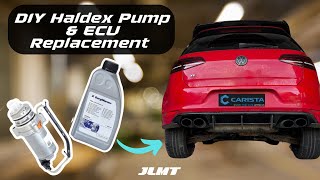 DIY Haldex Pump amp ECU Replacement MK7 Golf R [upl. by Sapphera521]