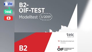 ÖIFModelltest B2 12019 [upl. by Gellman]