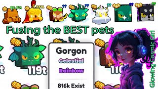 Pet Simulator 99  Fusing the BEST Pets [upl. by Di]