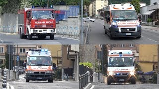 Lumezzane Emergency Day 2018  Vari mezzi di soccorso in emergenza [upl. by Houghton]