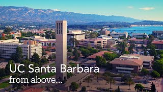 UC Santa Barbara from above [upl. by Atinnor]