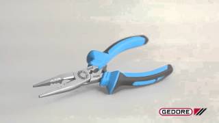 Gedore Multiple Pliers No 8133  Grip Cut Crimp Strip [upl. by Ariom]