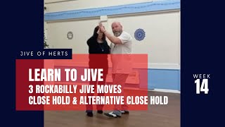 3 Rockabilly Jive Moves  Close Holds Essential Jive Moves [upl. by Nilrac]