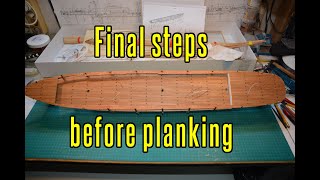 Cutty Sark  part 8 Final Steps Before Planking [upl. by Zetrac275]