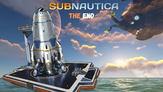 Subnautica The End Subnautica Ending [upl. by Zsa]