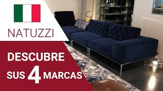 🤩 NATUZZI y sus 4 MARCAS  👉🏻 Natuzzi Italia Natuzzi Editions Softaly by Matía sofás [upl. by Eecats200]