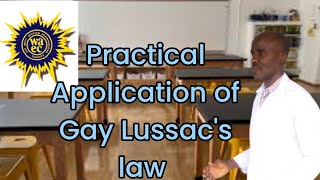 Practical application of Gay Lussacs law [upl. by Seligman]