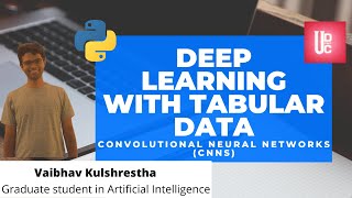 CONVOLUTIONAL NEURAL NETWORKS CNNs  Deep Learning with tabular data  Lecture 03 [upl. by Nanerb256]