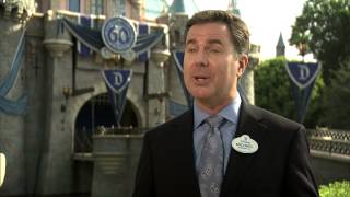 Disneyland Resort President Michael Colglazier on Disneylands 60th Sound bite [upl. by Newo]