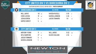 City United Div 2 v Birregurra Div 2 [upl. by Anaira]