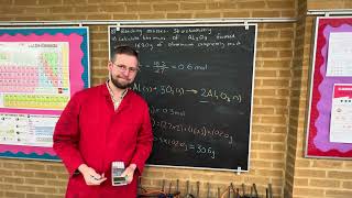 OCR A level chemistry  C3 reacting masses  stoichiometry [upl. by Andromeda]