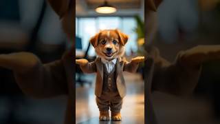 Plz subscribe 🐶❤️🐕 Dog puppy dance doglover dogshorts remix viralshorts funny [upl. by Spanos]