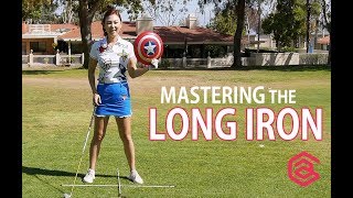 Mastering Long Irons  Golf with Aimee [upl. by Niwroc128]