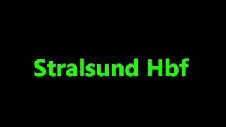 Stralsund Hbf [upl. by Tj]