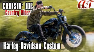 2022 HarleyDavidson SOFTAIL STANDARD Custom CRUISIN JOE  AampT Design [upl. by Adiel8]