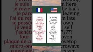 Have fun while learning anglaisfacile anglaisvsfrancaisapprendresuryoutube [upl. by Arhat923]