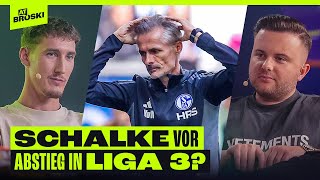 „Alle Lichter aus“ 😨 Schalke vor ABSTIEG in Liga 3‼️  At Broski  Die Sport Show [upl. by Landahl689]