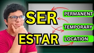 Learn SER amp ESTAR explained in 10 minutes  Spanish lesson [upl. by Eenerb]