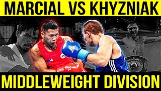 EUMIR MARCIAL VS OLEKSANDR KHYZHNIAK [upl. by Salohcim]