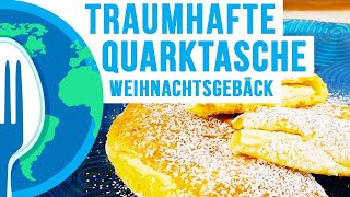 Weihnachtsgebäck 2018  Traumhafte Quarktaschen☆lecker☆schnell☆kochen [upl. by Dachy]