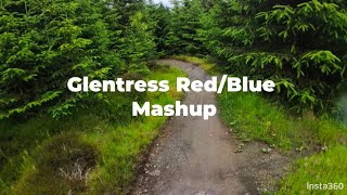 Mashup route at Glentress taking in some great red amp blue trails including Spooky Wood and Twitcher [upl. by Inanak]