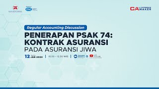 RAD Penerapan PSAK 74 Kontrak Asuransi pada Asuransi Jiwa [upl. by Zel]