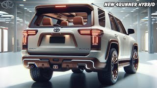 NEW 2025 Toyota 4Runner Hybrid Redesign  Interior and Exterior Details [upl. by Nashom]